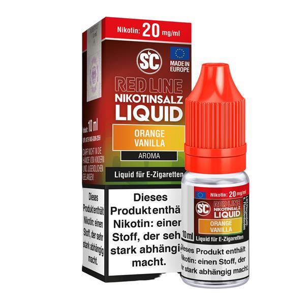 SC-RED LINE Orange Vanilla - Nikotinsalz Liquid 20 mg/ml
